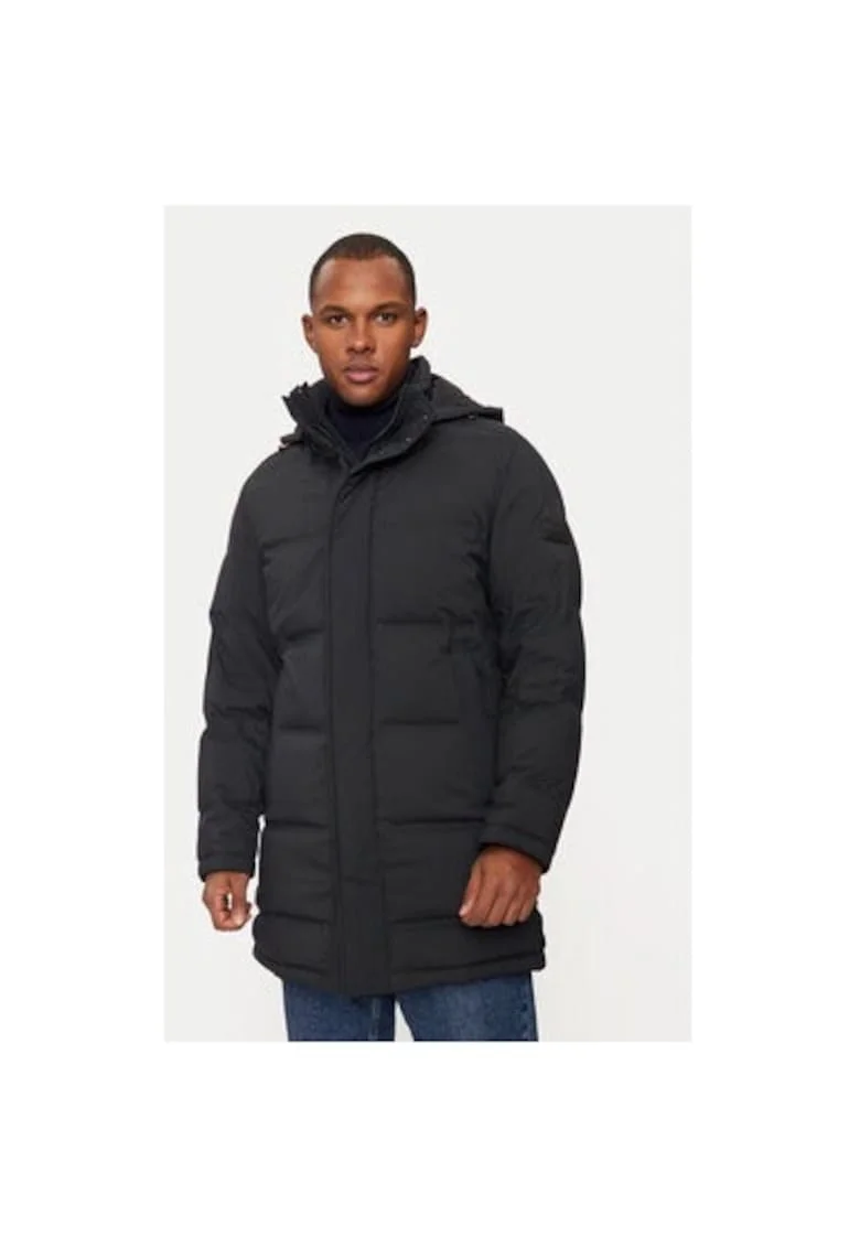 Geaca barbati,  304694974, Poliester, Negru, Negru