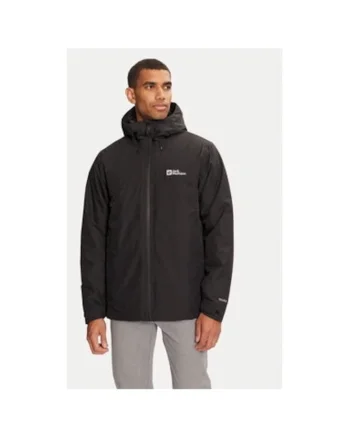 Geaca barbati,  303953362, Poliester reciclat, Negru, Negru