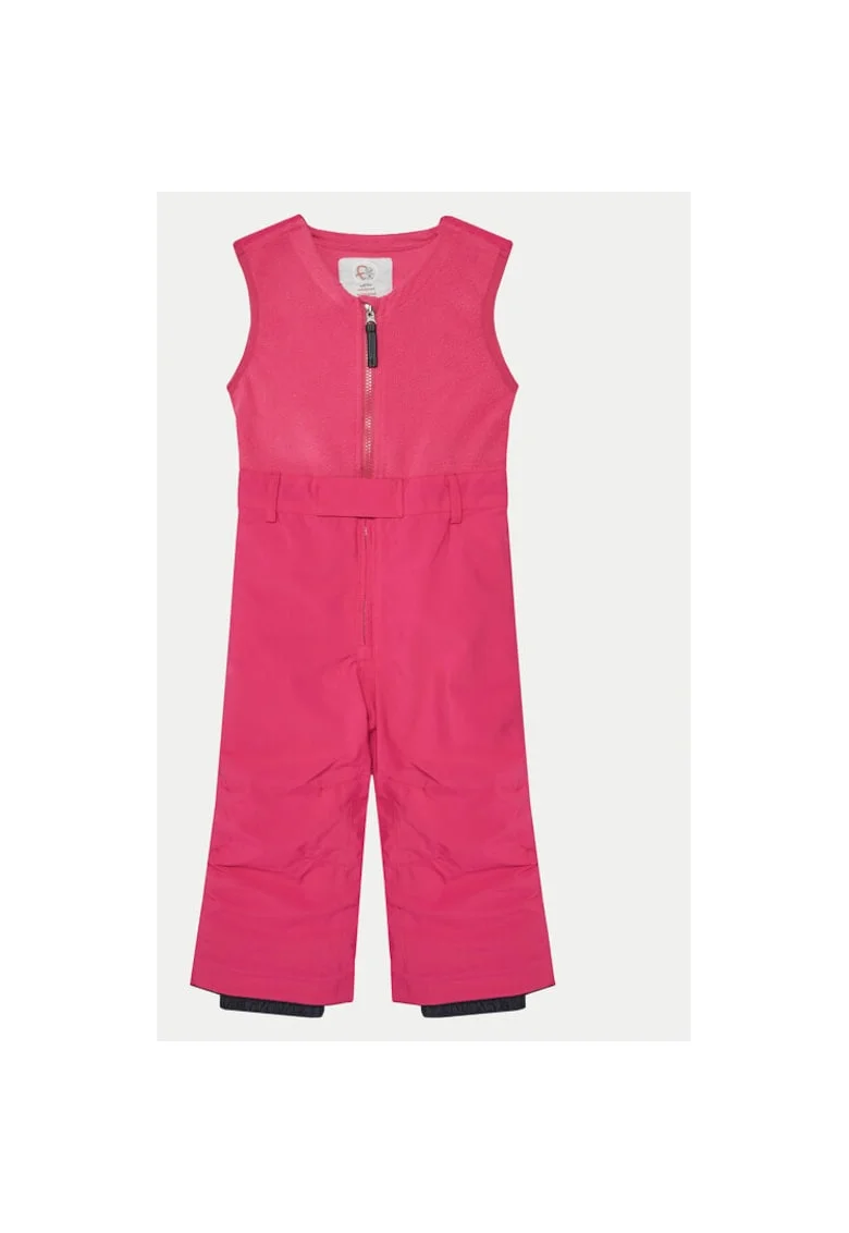 Pantaloni ski fete,  304122385, Poliester, Roz, Roz