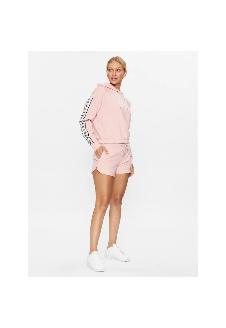 Pantaloni scurti sport dama,  303373085, Bumbac, Coral