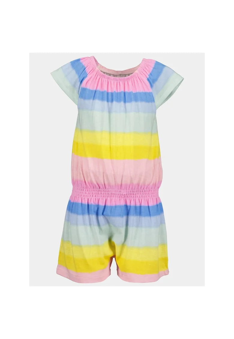 Salopeta fete,  303573195, Multicolor, Bumbac