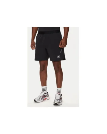 Pantaloni scurti barbati,  304553387, Poliester, Negru, Negru