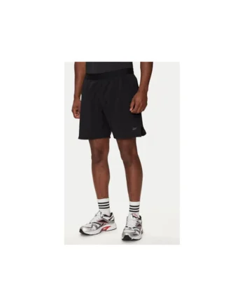Pantaloni scurti barbati,  304553370, Poliester, Negru, Negru