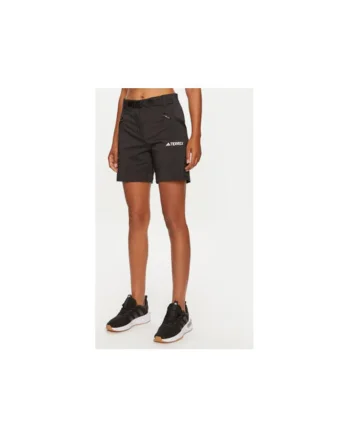 Pantaloni scurti dama,  303973155, Poliester reciclat, Negru, Negru