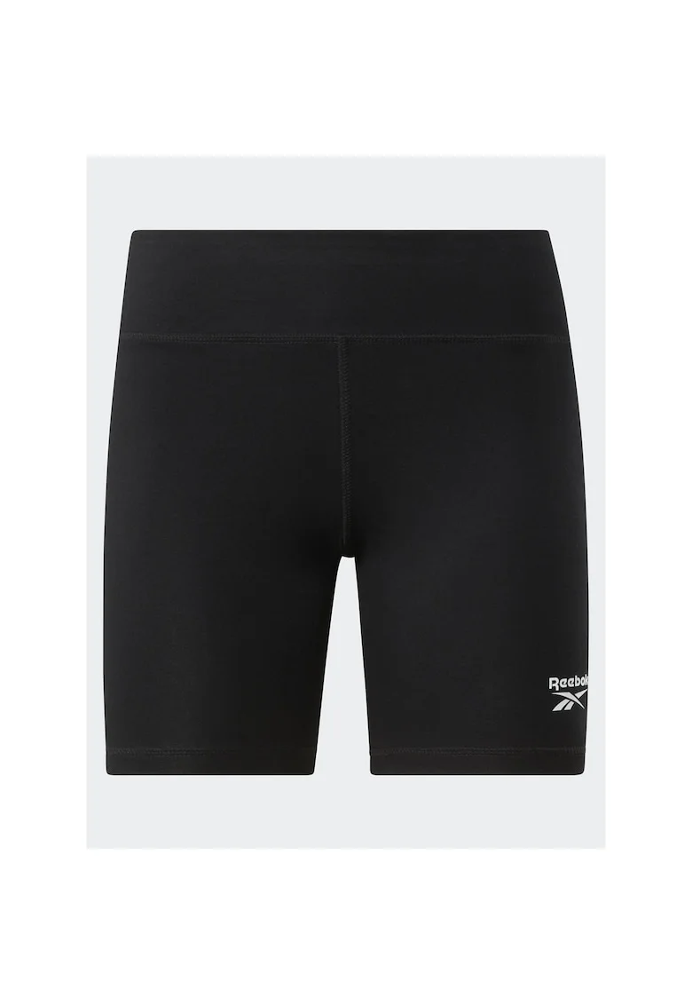 Pantaloni scurti sport dama,  302302482, Bumbac, Negru