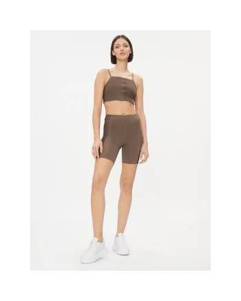 Pantaloni scurti sport dama,  302536924, Poliester, Verde