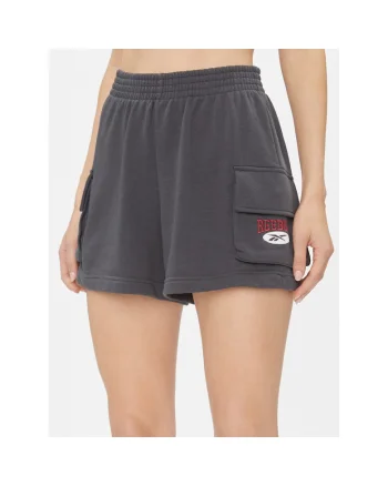 Pantaloni scurti sport dama,  302536221, Bumbac, Gri