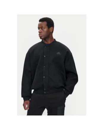 Geaca barbati,  303986414, Poliester reciclat/Bumbac, Negru, Negru