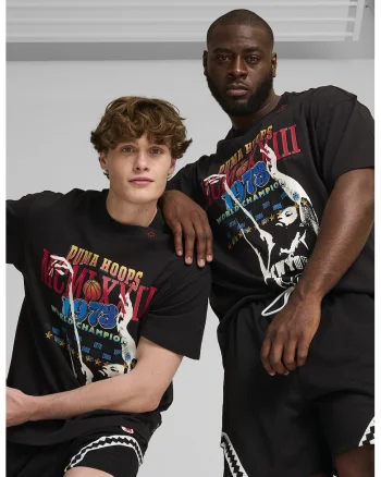 Tricou supradimensionat pentru baschet Crowd Craze, Negru