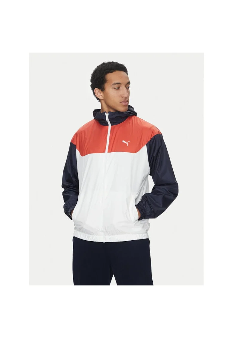 Geaca de vant barbati,  304578885, Poliester reciclat, Multicolor, Multicolor