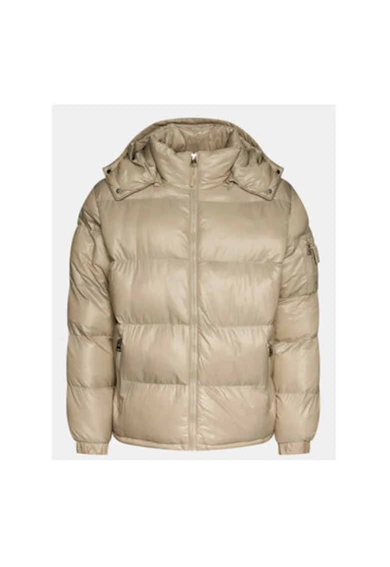 Geaca barbati,  303340001, Nylon, Bej, Bej