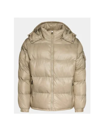 Geaca barbati,  303340001, Nylon, Bej, Bej