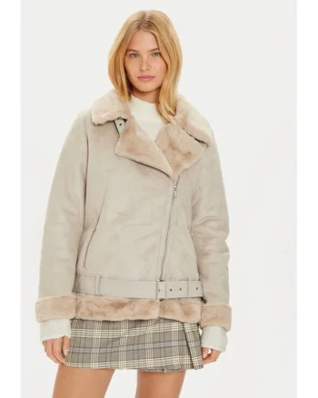 Cojoc LJK-BLACKOUTSTON Bej Regular Fit, Poliester