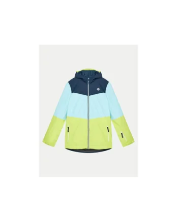 Geaca ski fete,  304335495, Poliester reciclat, 170-176 CM, Multicolor