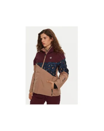 Geaca ski dama,  304336041, Poliester reciclat, Bej, Bej