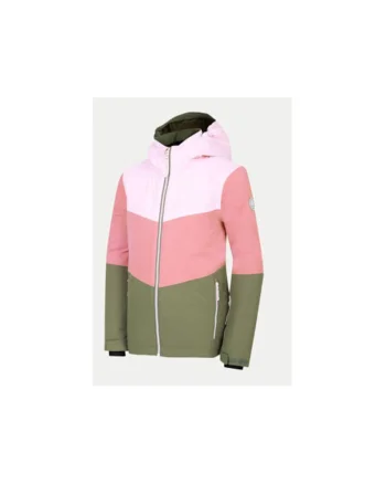 Geaca ski fete,  304335464, Poliester reciclat, Multicolor, Multicolor