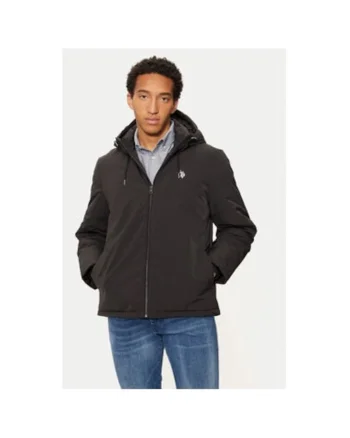 Geaca barbati,  304798009, Poliester, Negru, Negru