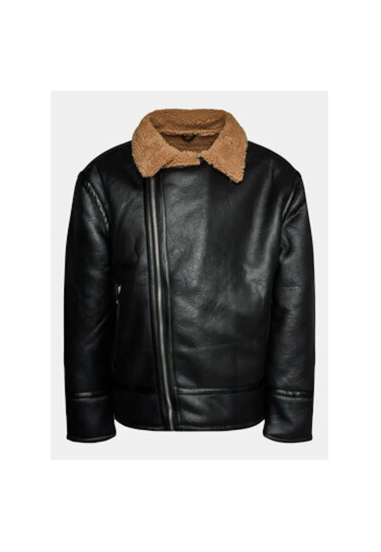 Geaca Barbati,  302949045, Poliester, Negru, Negru