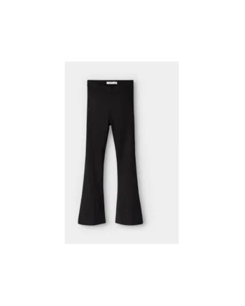 Pantaloni fete,  303697556, Viscoza/Poliester, Negru, Negru