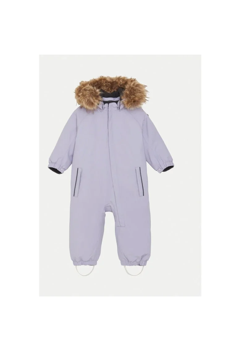 Salopeta fete,  304424274, Poliester reciclat, Violet, Violet