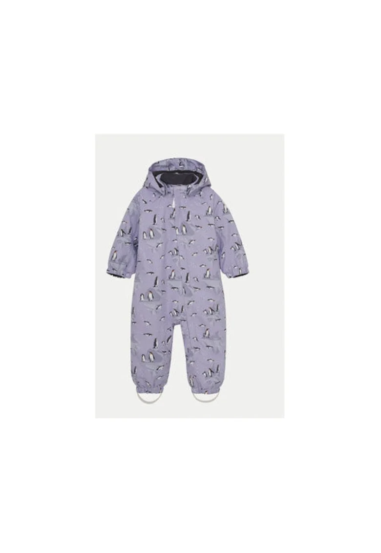 Salopeta fete,  304424335, Poliester reciclat, Violet, Violet