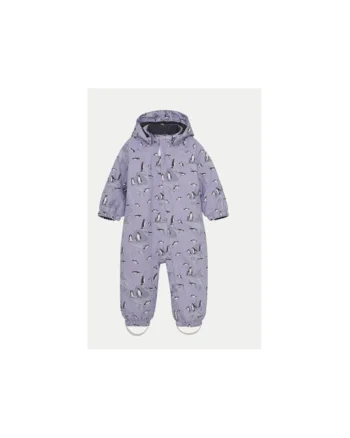 Salopeta fete,  304424335, Poliester reciclat, Violet, Violet