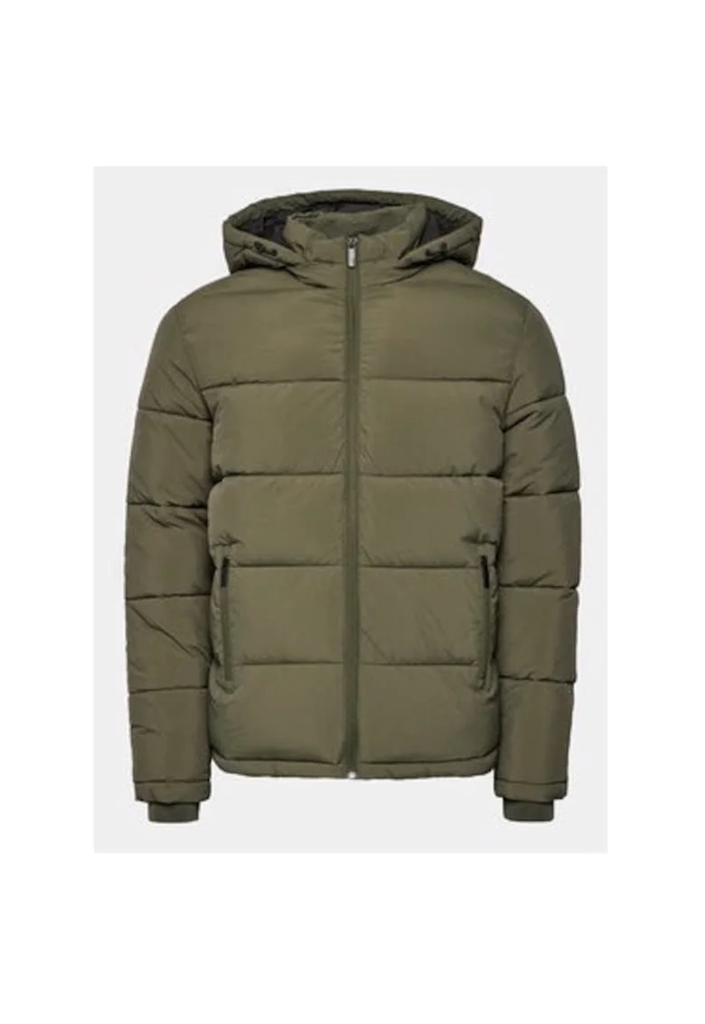 Geaca barbati,  302634446, Nylon, Verde, Verde