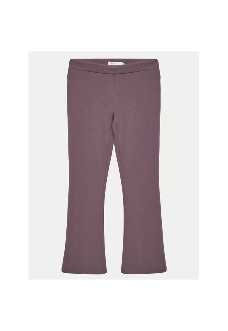 Pantaloni fete,  304041952, Viscoza/Poliester, Violet, Violet
