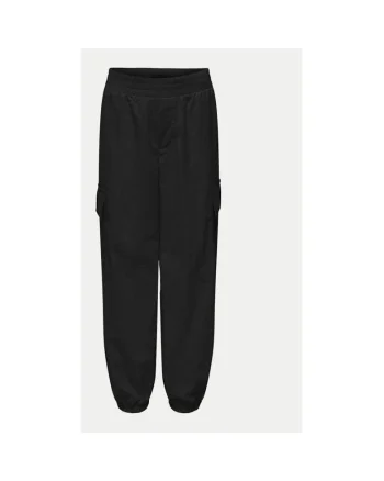 Pantaloni fete,  304503719, Poliamida, Negru, Negru