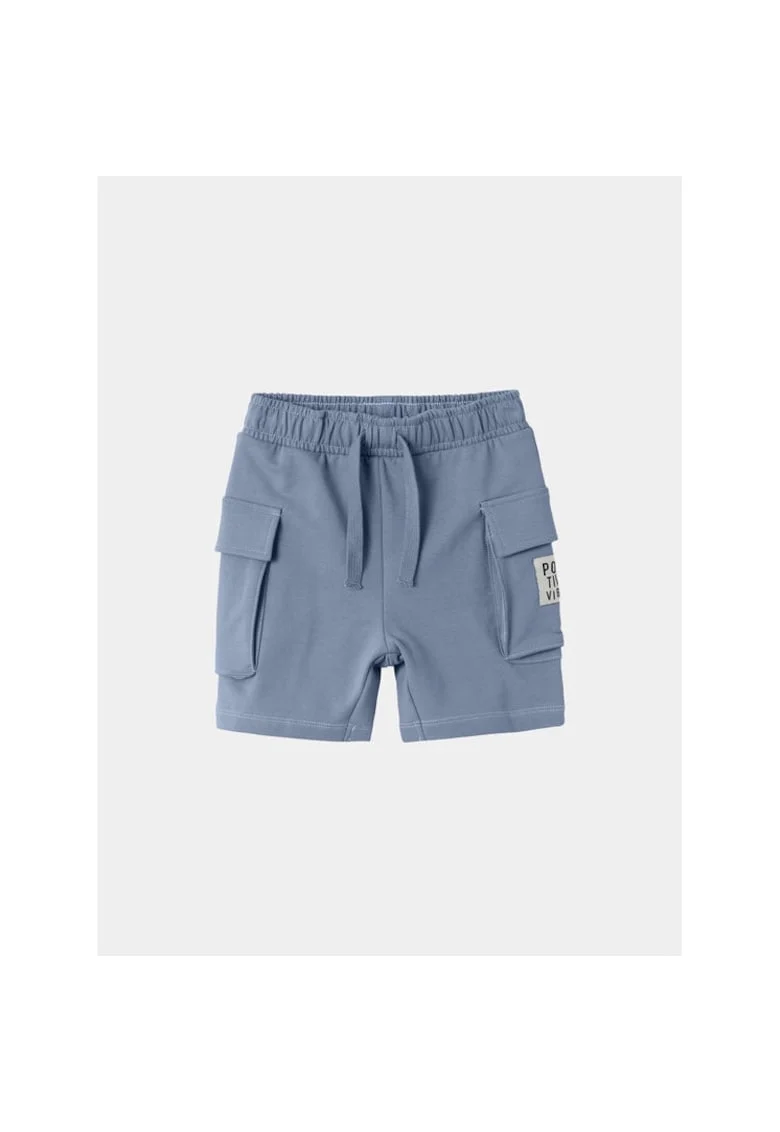 Pantaloni copii,  523725, Albastru, Bumbac