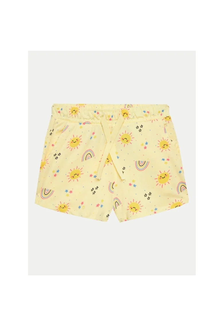 Pantaloni copii,  523008, Galben, Bumbac