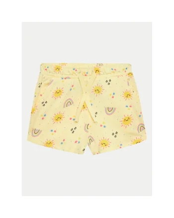 Pantaloni copii,  523008, Galben, Bumbac