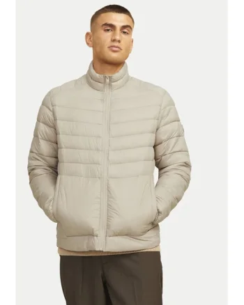 Jack&Jones Geaca din puf Sprint 12258444 Bej Regular Fit, Poliamida