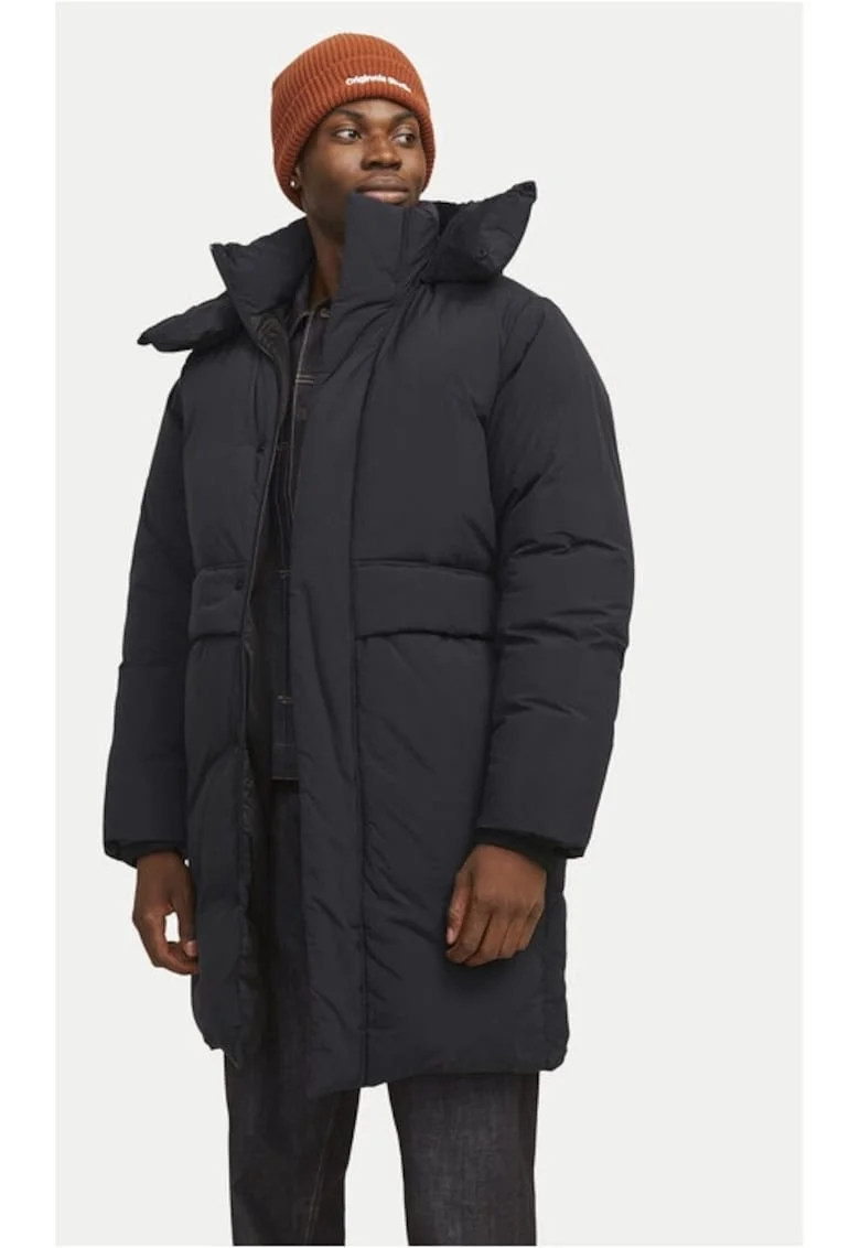 Geaca barbati,  Bolton 12259486, Negru, Poliamida