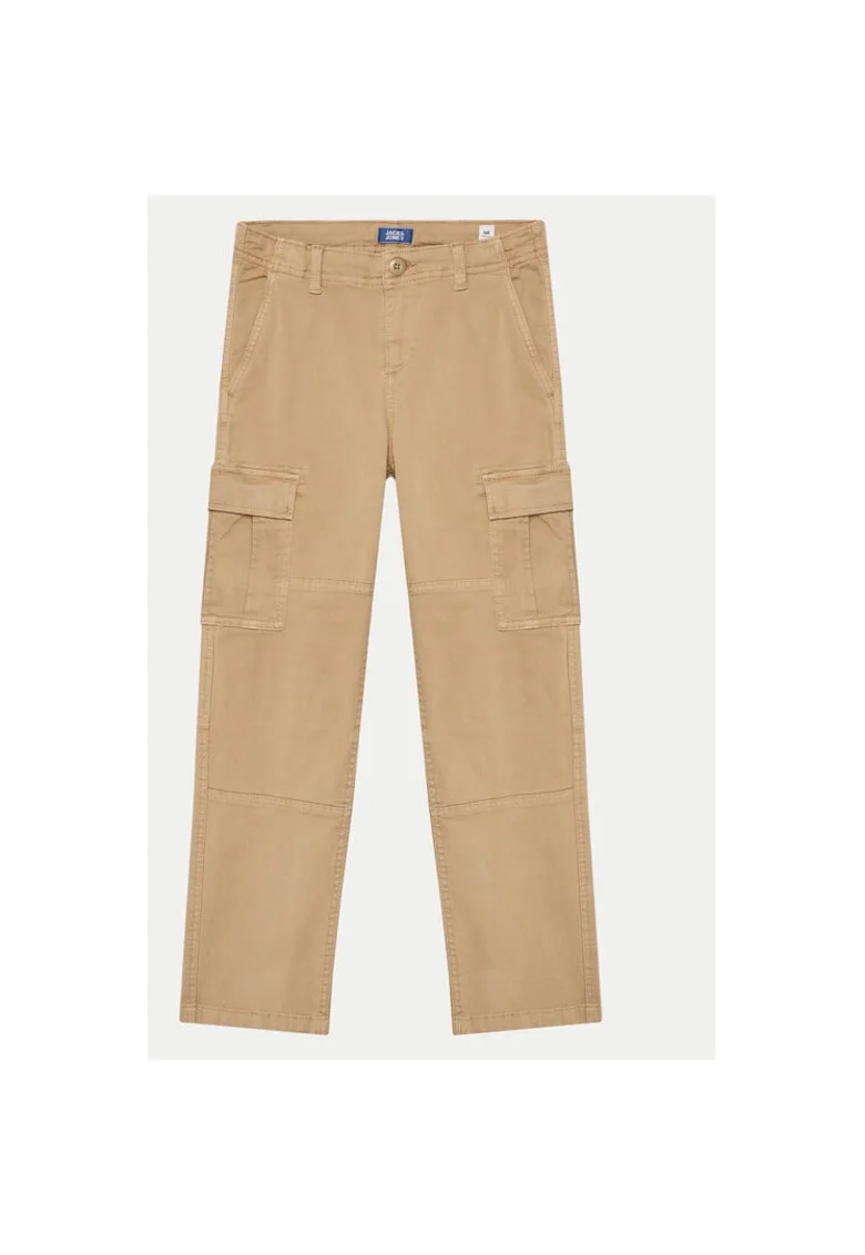 Pantaloni baieti,  304710865, Bumbac, Bej, Bej