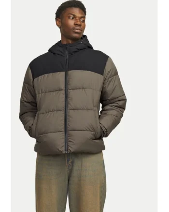Jack&Jones Geaca din puf Moon 12256882 Maro Regular Fit, Poliester