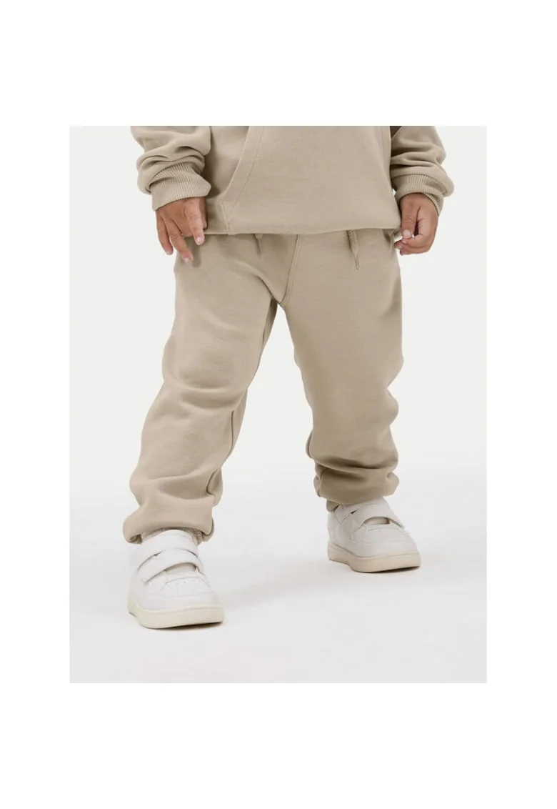 Pantaloni copii,  304718694, Viscoza/Poliester, Bej, Bej