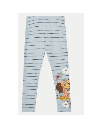 Pantaloni fete,  304719080, Bumbac, Albastru, Albastru