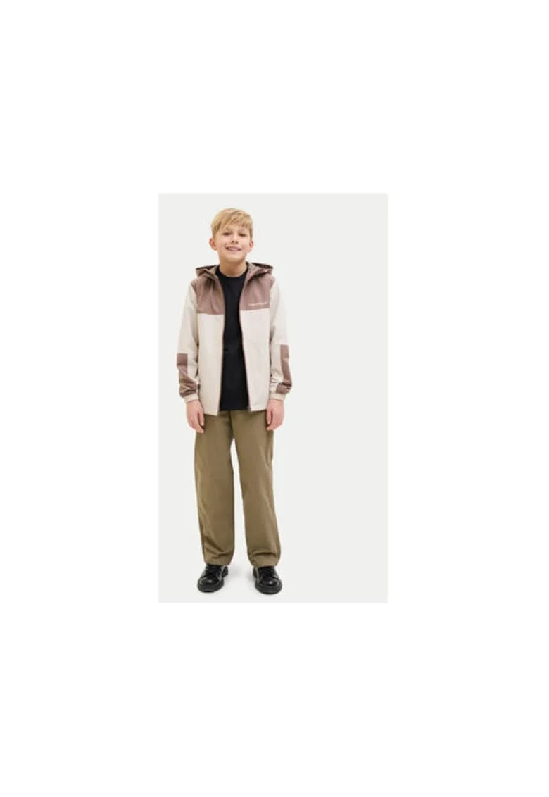 Pantaloni baieti,  304808371, Bumbac, Maro, Maro