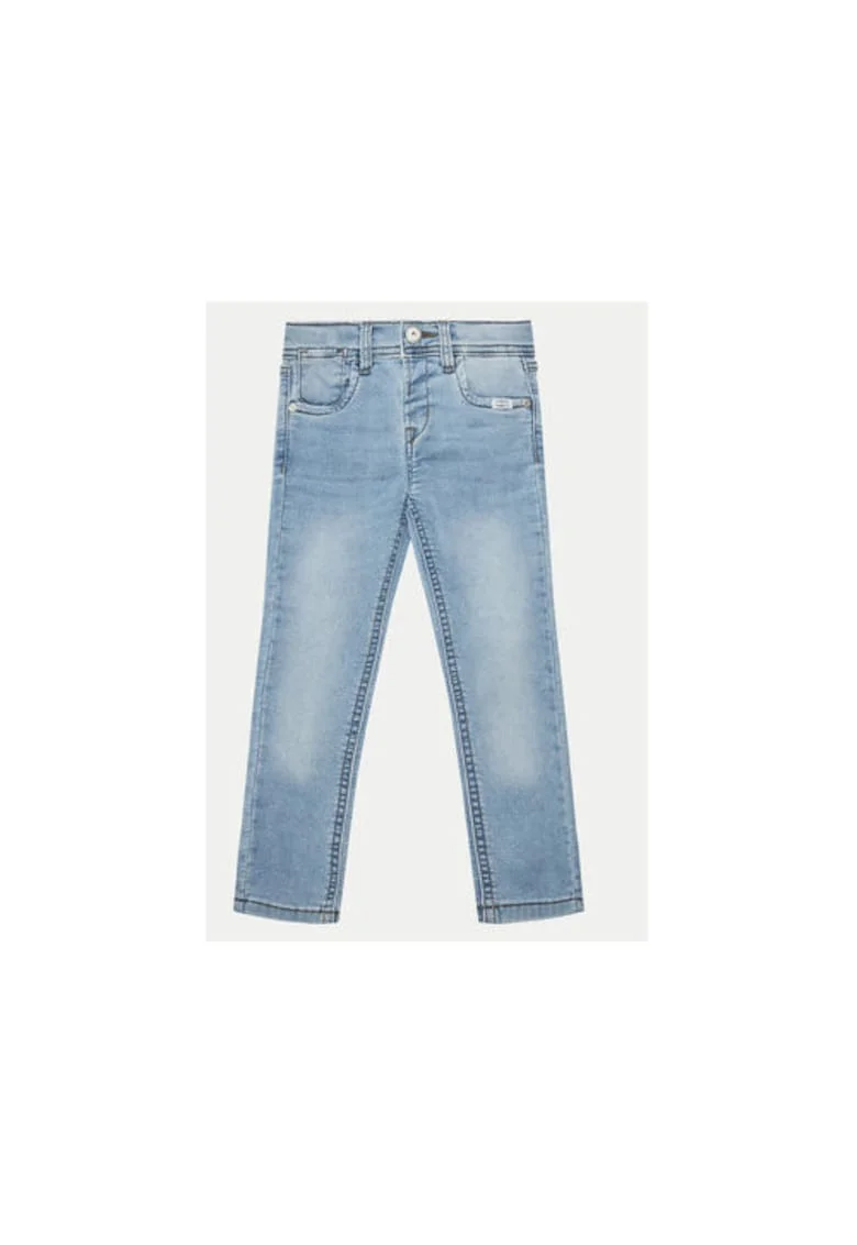 Pantaloni baieti,  304718304, Bumbac/Poliester, Albastru, Albastru