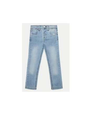 Pantaloni baieti,  304718304, Bumbac/Poliester, Albastru, Albastru