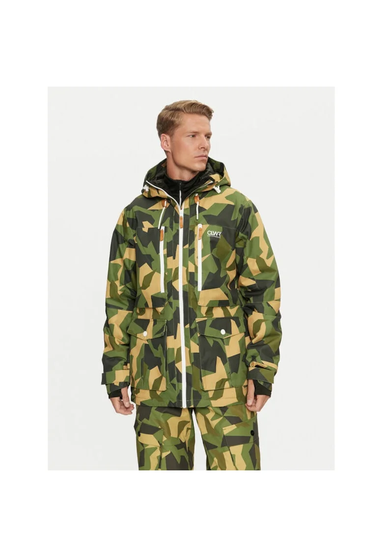 Geaca ski barbati,  304704024, Poliester reciclat, Multicolor, Multicolor