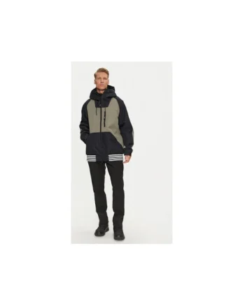 Geaca ski barbati,  304704192, Poliester reciclat, Verde, Verde
