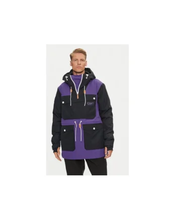 Geaca snowboard barbati,  304703980, Poliester reciclat, Violet, Violet