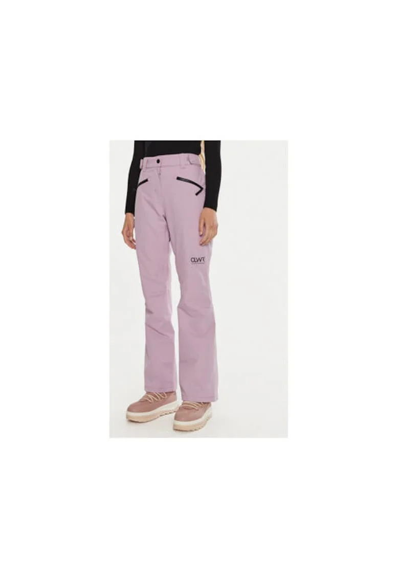 Pantaloni ski dama,  304703935, Poliester reciclat, Roz, Roz