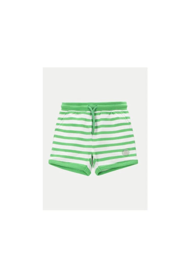 Pantaloni scurti baieti,  304050190, Bumbac, Verde, Verde