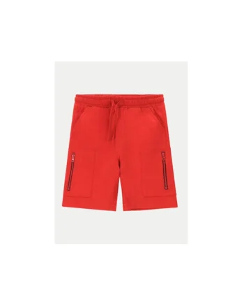 Pantaloni scurti baieti,  304049323, Bumbac, Negru, Negru