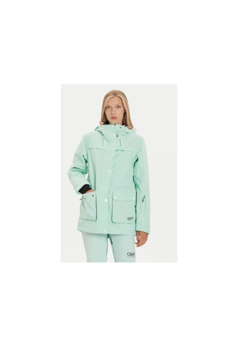 Geaca ski dama,  304704161, Poliester reciclat, Verde, Verde