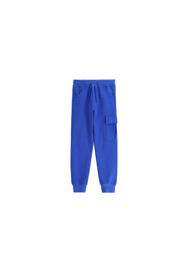 Pantaloni sport baieti  bumbac, albastru5