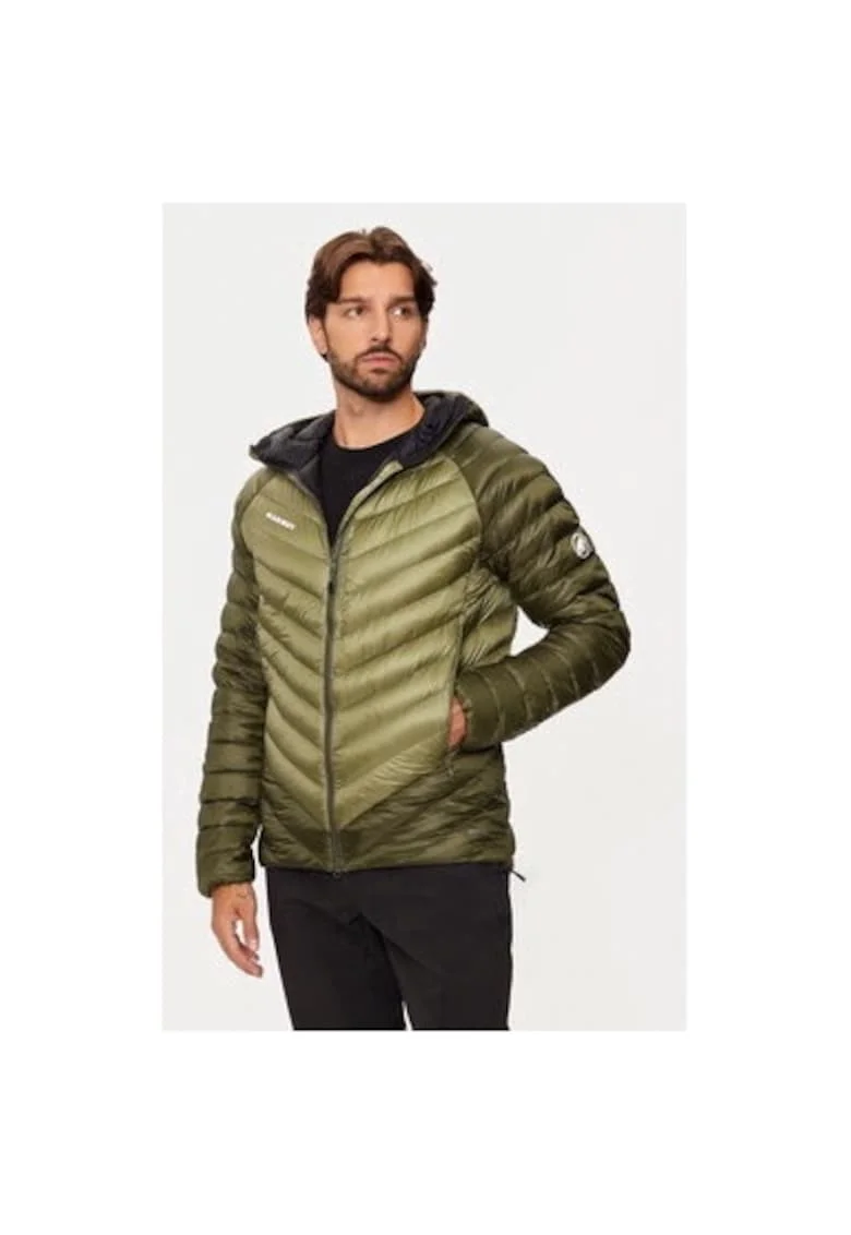 Geaca barbati,  304114847, Poliamida, Verde, Verde